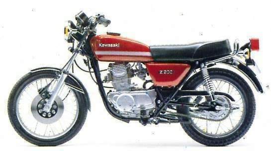 1978 Kawasaki Z 200